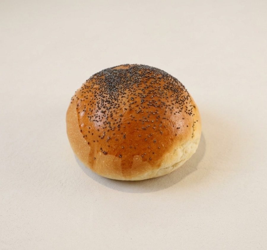 Pain Hamburger Pavot