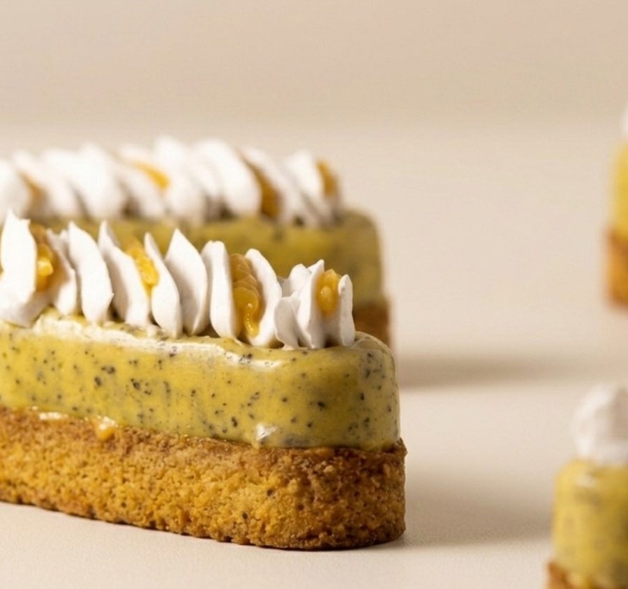 Tarte Yuzu Menthe Pamplemousse